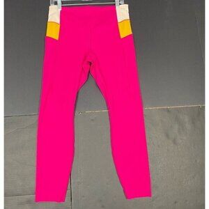 Brooks Method Women's Size Large Tights, Color Bright Fuchsia 221524 NEW